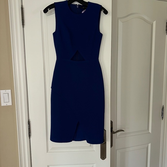 BCBG Maxazria Annabel, Size 0, Deep Royal Blue - Picture 8 of 13